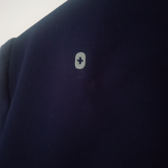 Figs Navy Blue 'On Staff' Fleece Jacket | L - Picture 7 of 11